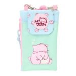 Pembe The Pink Cat Monedero para móvil Multicolor Oficial SAFTA