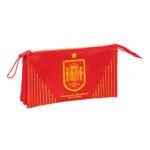 Portatodo Triple Selección Española de Fútbol Rojo SAFTA Oficial