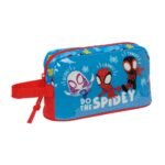 Marvel Spidey Porta Alimentos Térmico SAFTA AZUL | Portadesayunos Escolar