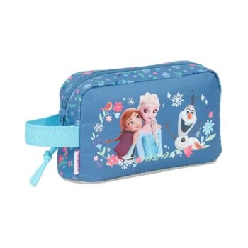 Porta Alimentos Térmico Disney Frozen Azul SAFTA SuperMochilas