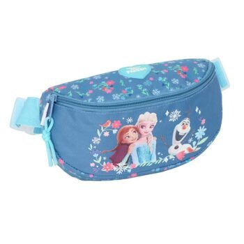 Disney Frozen Riñonera Infantil Azul Oficial SAFTA