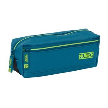 Munich Land Portatodo Triple Pequeño con Goma Elástica Negro/Verde