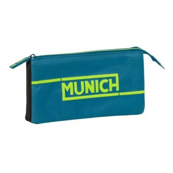Portatodo Triple Munich "Land" Negro/Verde SAFTA