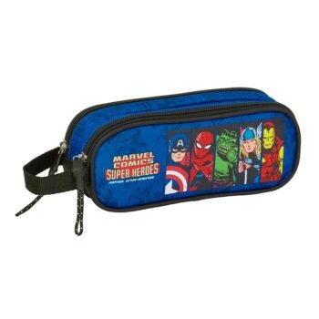 Marvel Avengers Portatodo Doble Azul/Negro