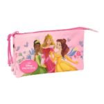 Portatodo Triple Princesas Disney Rosa | SAFTA Oficial