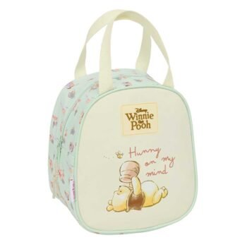 Winnie The Pooh Neceser Termo Verde Pastel Oficial Preescolar SAFTA
