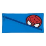 Portatodo Silicona Spiderman Marvel Avengers Azul Caritas SAFTA Oficial