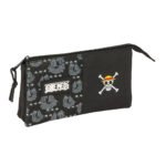 One Piece "Pirates" Portatodo Triple Negro
