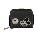 Monedero Billetera Disney Mickey Mouse Negro Oficial SAFTA