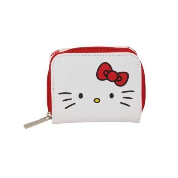 Hello Kitty Monedero Billetera Blanco Oficial SAFTA Juvenil
