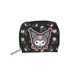 Monedero Billetera Kuromi Negro Oficial SAFTA - SuperMochilas