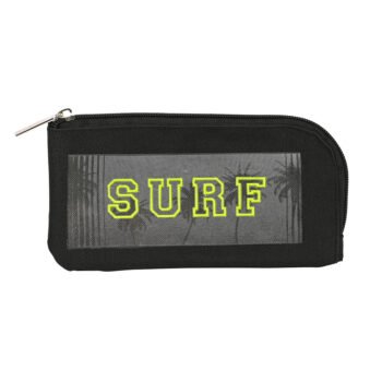 Articulos Safta "Surf" Portatodo Plano Negro Escolar Oficial SAFTA