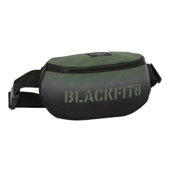 Blackfit8 Gradient Riñonera Reciclado Negro/Verde