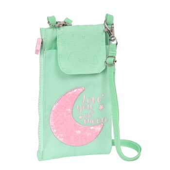 Blackfit8 Moon Monedero Portamóvil Reciclado Verde - SAFTA