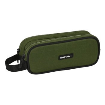 Articulos Safta Portatodo Doble Dark Forest Verde Khaki