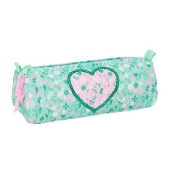 Portatodo Escolar Safta Cuore Menta - Licencia Oficial Articulos Safta