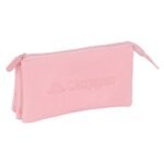 Kappa Basics Portatodo Triple Rosa | Estuche Escolar Preescolar