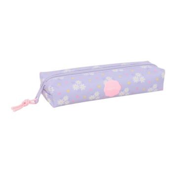 Articulos Safta Bouquet Portatodo Rectangular Goma Rosa/Lila 22cm Oficial