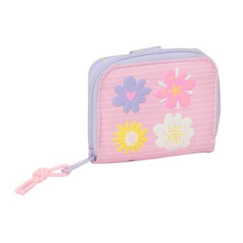 Articulos Safta Bouquet Monedero Billetera Rosa/Lila Oficial
