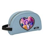 K-Pop Demon Hunters Huntr/X Neceser Adaptable Carro Denim Azul