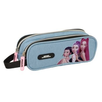 K-Pop Demon Hunters Huntr/X Portatodo Doble Vaquero SAFTA Oficial