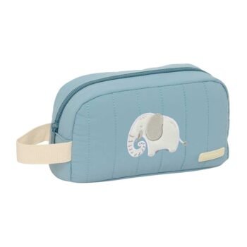 Articulos Safta Elefante Preescolar Porta Alimentos Térmico AZUL / PASTEL