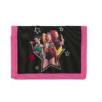 Billetera K-Pop Demon Hunters Energy Negra Oficial SAFTA