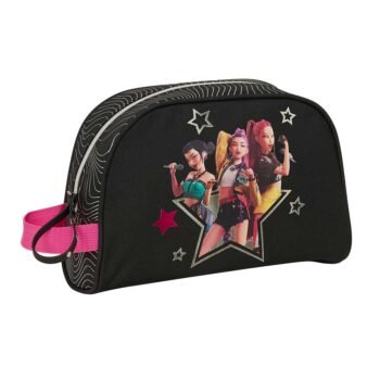 K-Pop Demon Hunters Energy Neceser Adaptable a Carro Negro