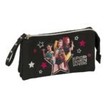 K-Pop Demon Hunters Energy Portatodo Triple Negro SAFTA Oficial