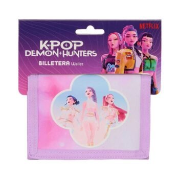 K-Pop Demon Hunters Artist Billetera Multicolor Oficial Safta
