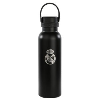 Real Madrid 2ª Equipación 24/25 - Botella Termo Acero Inoxidable 600ml Azul