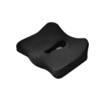 Cojín Ortopédico Viscoelástico ILOTEX – Diseño Ergonómico en W para Alivio Lumbar y Coxis