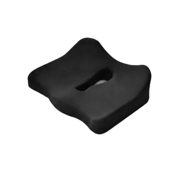 Cojín Ortopédico Viscoelástico ILOTEX – Diseño Ergonómico en W para Alivio Lumbar y Coxis