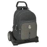 Mochila Real Madrid con Carro Evolution 3ª Equipación – Edición Oficial SuperMochilas (Alta Resistencia)