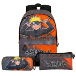 Mega Pack Naruto Hachimaki: Mochila + Estuche Triple + Estuche Cuadrado – ¡Oferta Lanzamiento Web!