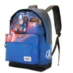 Marvel Avengers Mochila Capitán América Adaptable a Ligera Azul