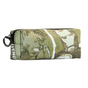 Marvel Avengers Estuche Portatodo Cuadrado Verde