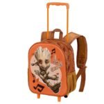 Marvel Mochila con Carro Relieve Frontal 3D Infantil Multicolor