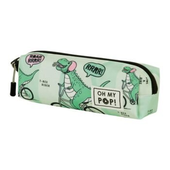 Oh My Pop! Estuche Portatodo Cuadrado Verde
