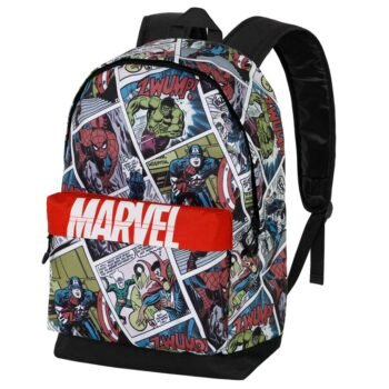 Marvel Mochila Adaptable a Ligera Multicolor
