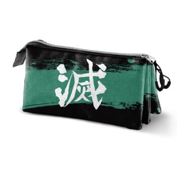 Demon Slayer Estuche Portatodo Triple Multicolor