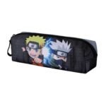Naruto Estuche Portatodo Cuadrado Gris