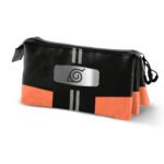Naruto Estuche Portatodo Triple Multicolor