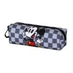 Disney Mickey Mouse Estuche Portatodo Cuadrado Gris