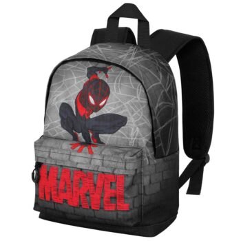 Marvel Spider-Man Mochila Infantil Preescolar Gris