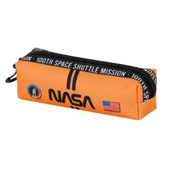 Nasa Estuche Portatodo Cuadrado Naranja