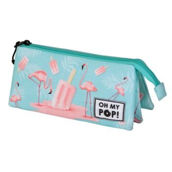 Oh My Pop! Estuche Portatodo Triple Azul