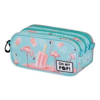 Oh My Pop! Estuche Portatodo Adaptable a Azul