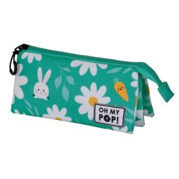 Oh My Pop! Estuche Portatodo Triple Azul