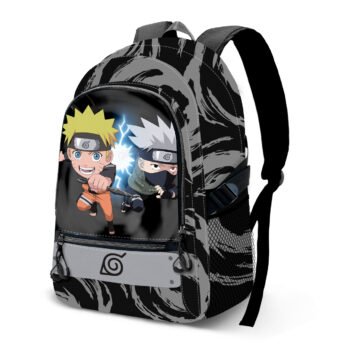 Naruto Mochila Adaptable a Ligera Gris
